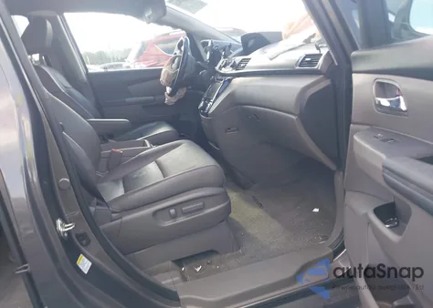 2017 Honda Odyssey Ex-L из США, поврежденный, VIN 5FNRL5H69HB009572